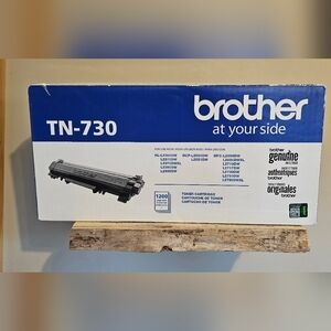 Brother TN-730 Factory Sealed New In Box Black Printer Toner
